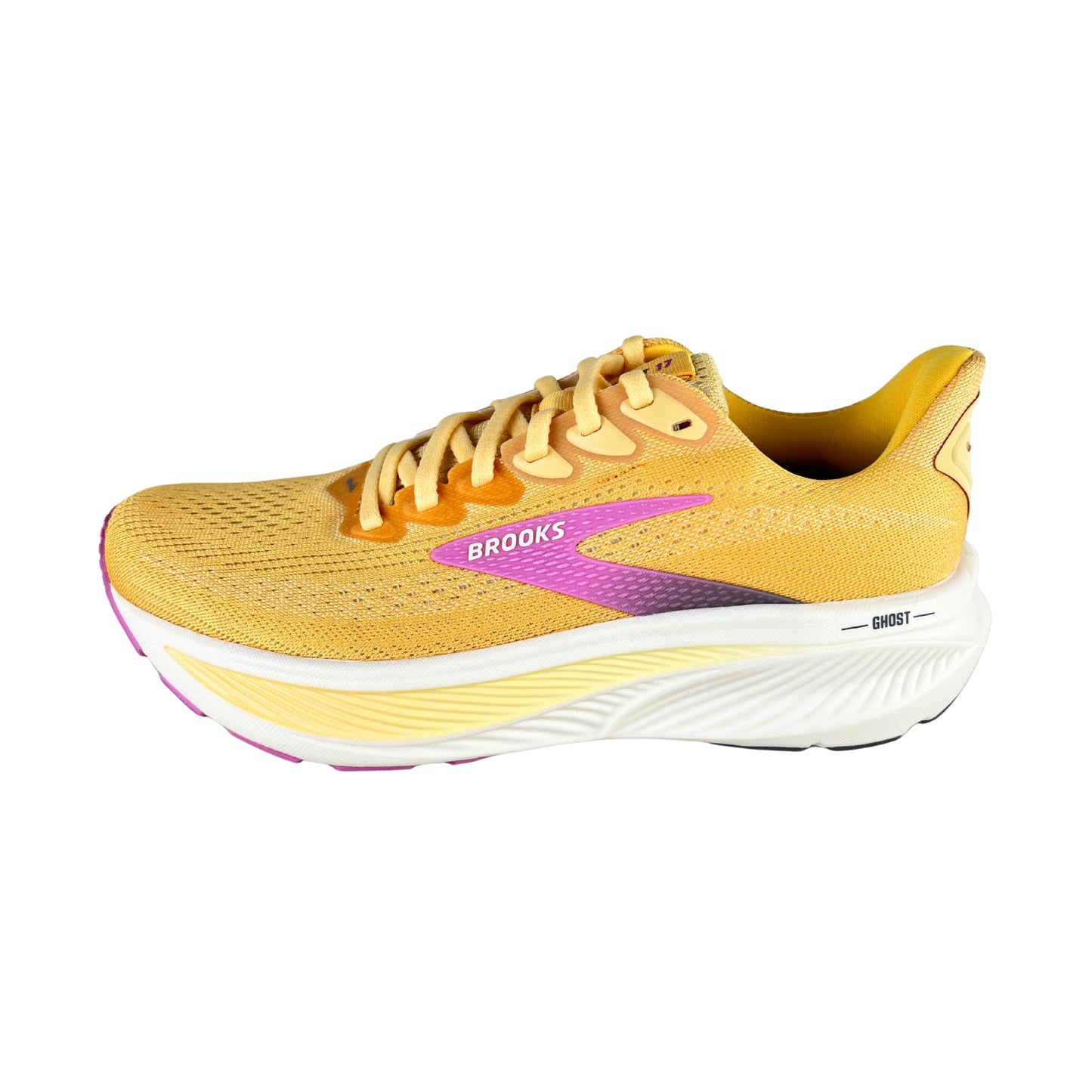 Brooks Ghost 17 Damen apricot/grey/pink 1204311B810