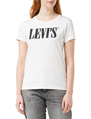 Levi's Damen The Perfect Tee T-Shirt, White