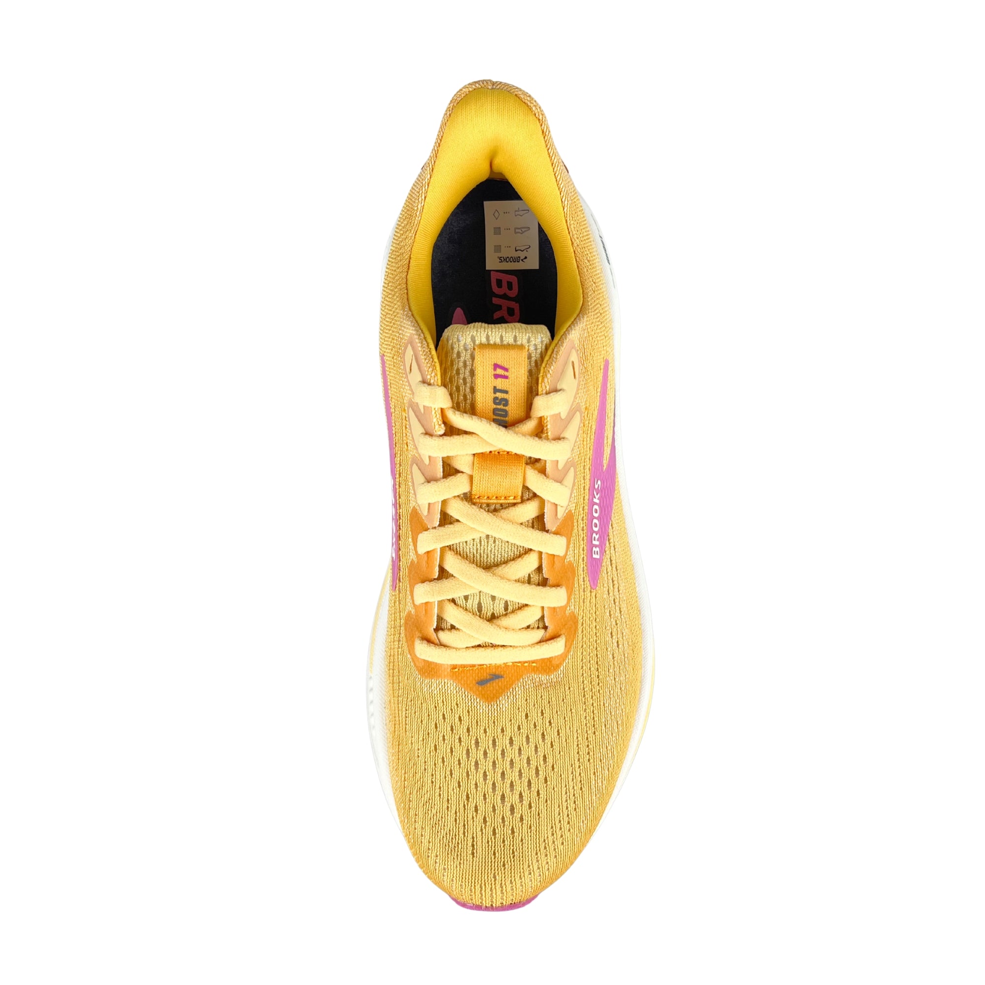 Brooks Ghost 17 Damen apricot/grey/pink 1204311B810