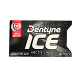 Dentyne Arctic Chill Kaugummi zuckerfrei, 9 Päckchen à 16 Stück (insgesamt 144 Stück)