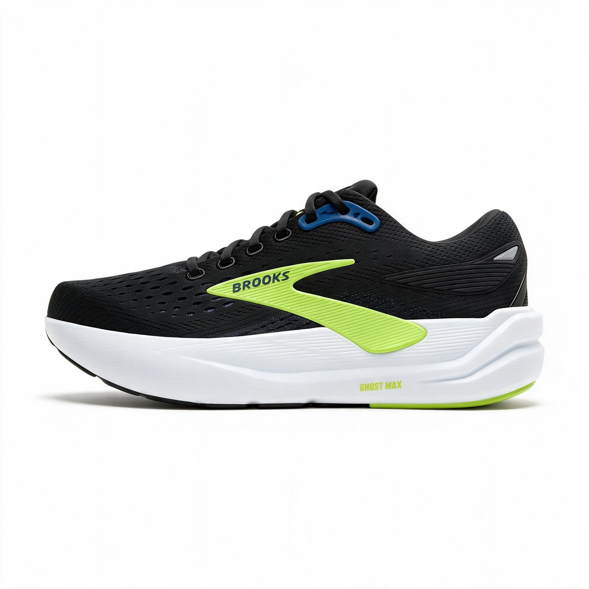 Brooks Ghost Max 3 Herren black/navy/acid lime 110464