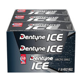 Dentyne Arctic Chill Kaugummi zuckerfrei, 9 Päckchen à 16 Stück (insgesamt 144 Stück)