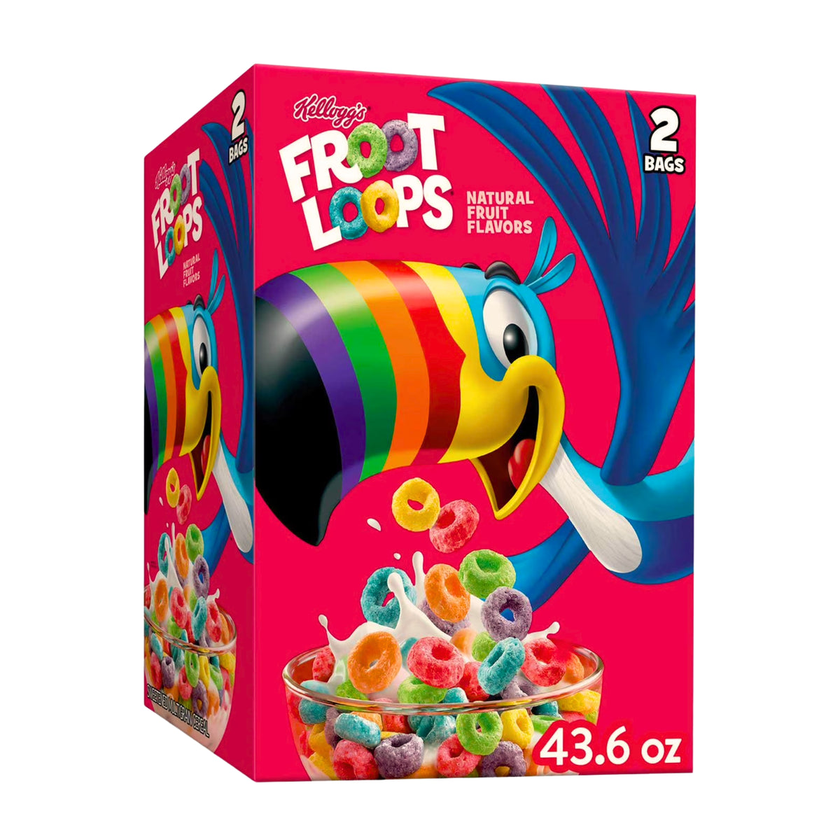 Kellogg's Froot Loops - USA Import 1,24 kg (43.6 oz)