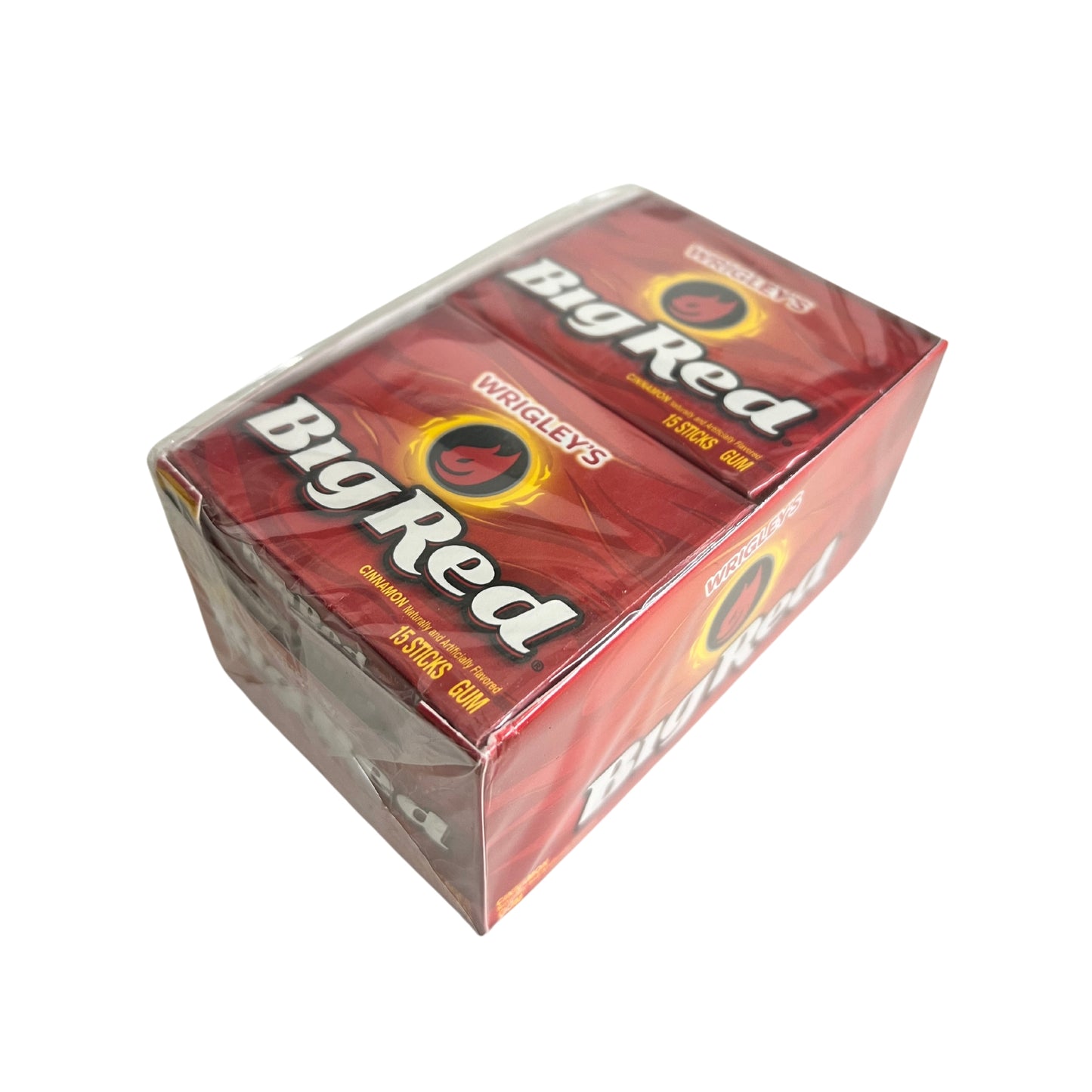 Wrigley's Big Red Kaugummi, 10 Packungen (10 x 15 Streifen)