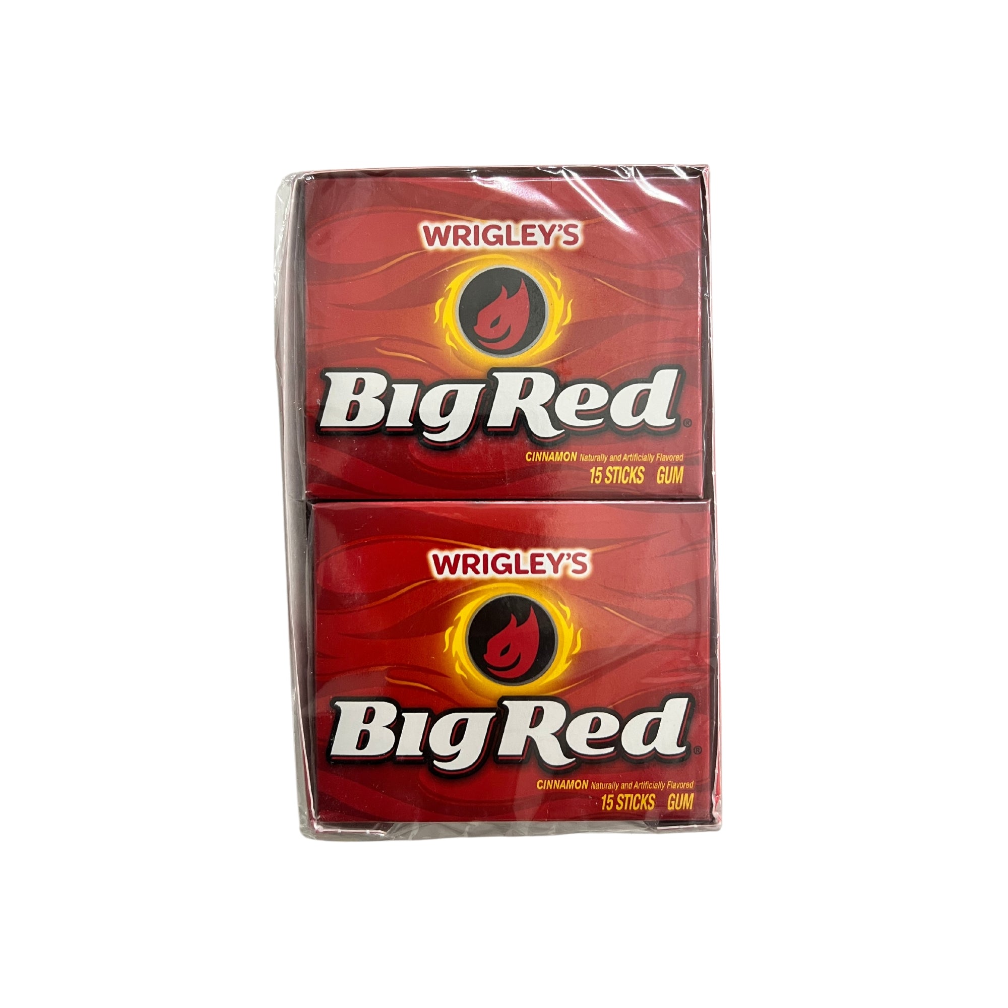 Wrigley's Big Red Kaugummi, 10 Packungen (10 x 15 Streifen)