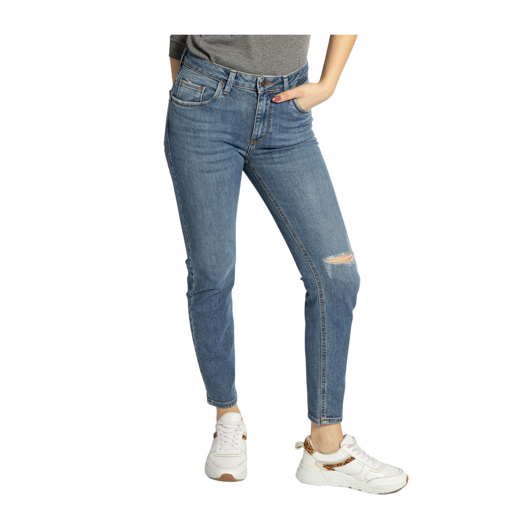 LTB Lina blau - Straight Fit Mid Rise Damen Jeans 51049-52024