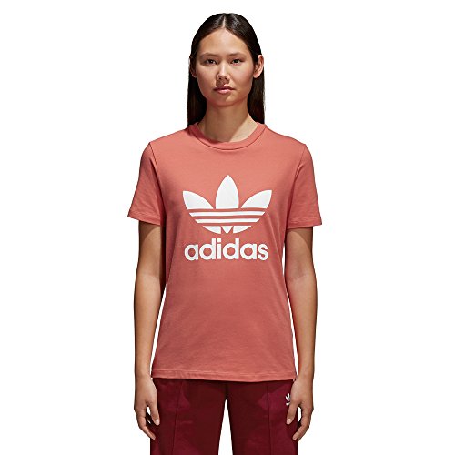 adidas Trefoil W adidas T-Shirt trace scarlet 34 Damen CV9890