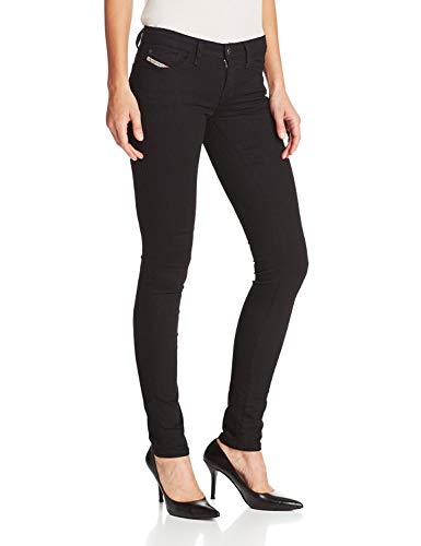 Diesel Damen Skinny Fit Jeans schwarz, XDI-3027