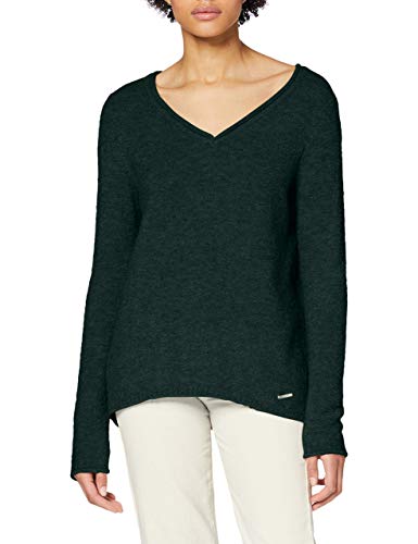 ESPRIT Women's 129ee1i016 Sweater, Dark Teal Green 5