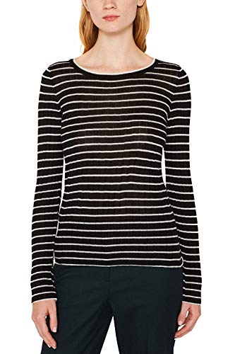 ESPRIT Collection Women's 109EO1I027 Sweater, Black (Black 001)