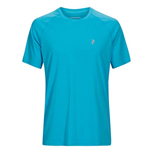 PEAK PERFORMANCE Fly Tee  light mosaic blue Herren, G63890012-2V6