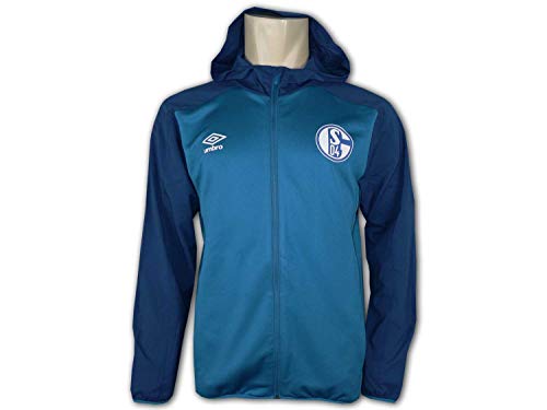 UMBRO FC Schalke 04 Hooded Jacket (U) 92238U-JRF - S