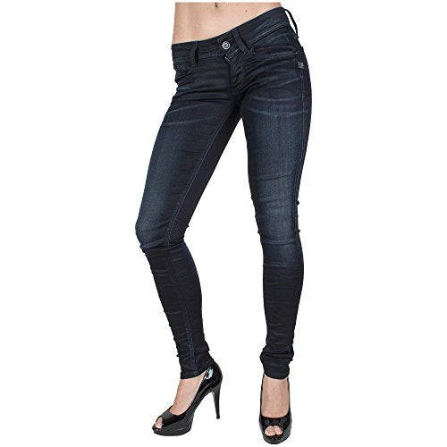 G-Star lynn skinny wmn Damen Jeans Skinny Fit slander superstretch dk aged 60367-5245-89