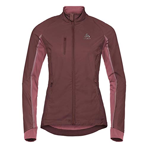 ODLO Funktions-Jacke Miles, Stehkragen Damen Braun - S