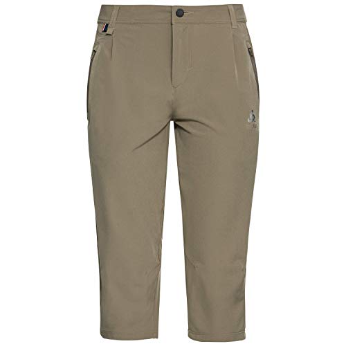 ODLO Funktions-Hose Koya, 3/4-Länge Damen Beige - 46 / XXXL