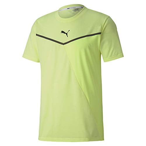 PUMA Funktions-Shirt Train Thermo, Kurzarm, Rundhals Herren Gelb - M