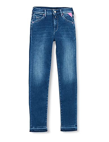 REPLAY Stretch-Jeans, Regular Fit Kinder Blau - 12A / 150