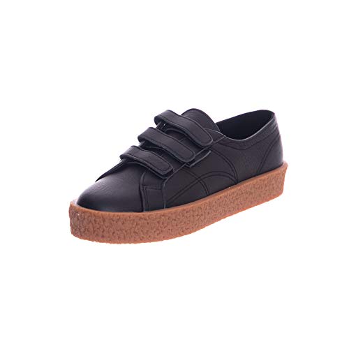 SUPERGA Sneaker, Leder Damen Schwarz - 36