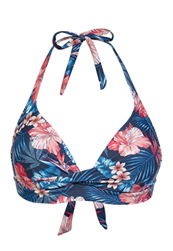 PROTEST MM GOA BCUP halter bikini top Deep Kobalt 7611391-638