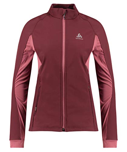 ODLO W Jacket Aeolus decadent chocolate-roan rouge Damen Trainingsjacke 612511-30628 - M