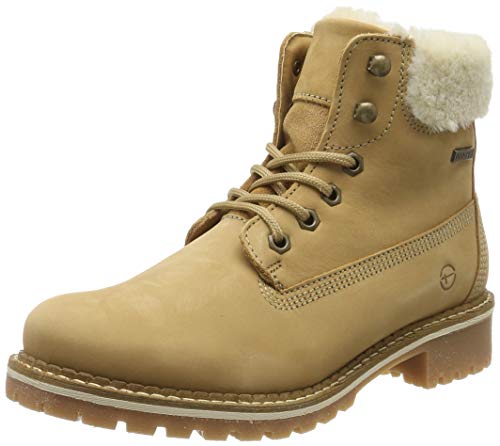 Tamaris Damen 1-1-26294-23 Stiefeletten, Beige (Desert Nubuc 461), 36 EU