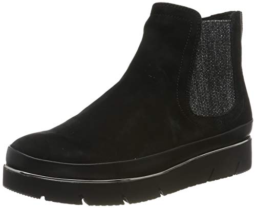 Tamaris Damen 1-1-25406-23 Chelsea Boots, Schwarz (Black Nubuc 8), 37 EU