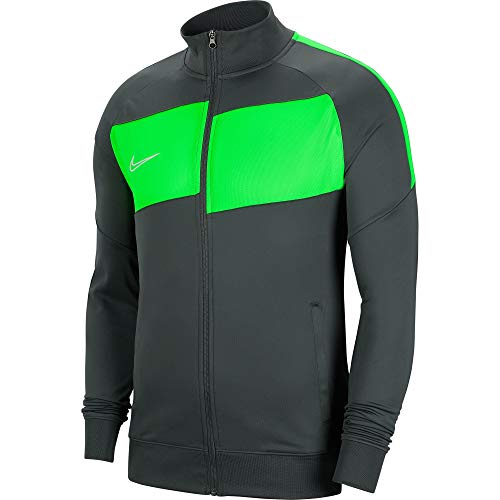 Nike Kinder Academy Pro Knit Jacket Trainingsjacke, Anthracite/Green Strike/(White), M