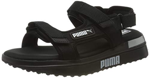 Puma Unisex-Erwachsene Future Rider Schiebe-Sandalen, Schwarz Weiß, 35.5 EU